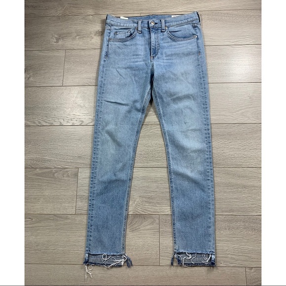 Rag & Bone High Rise Capri Wiley Jeans - Picture 3 of 15